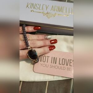 Kinsley Armelle Amethyst Bracelet